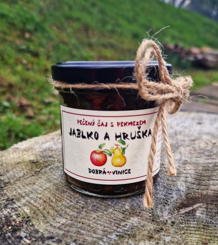 Pečený čaj s pekmezem - Jablko a hruška