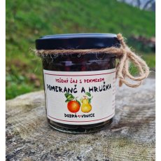 Pečený čaj - pomeranč, hruška