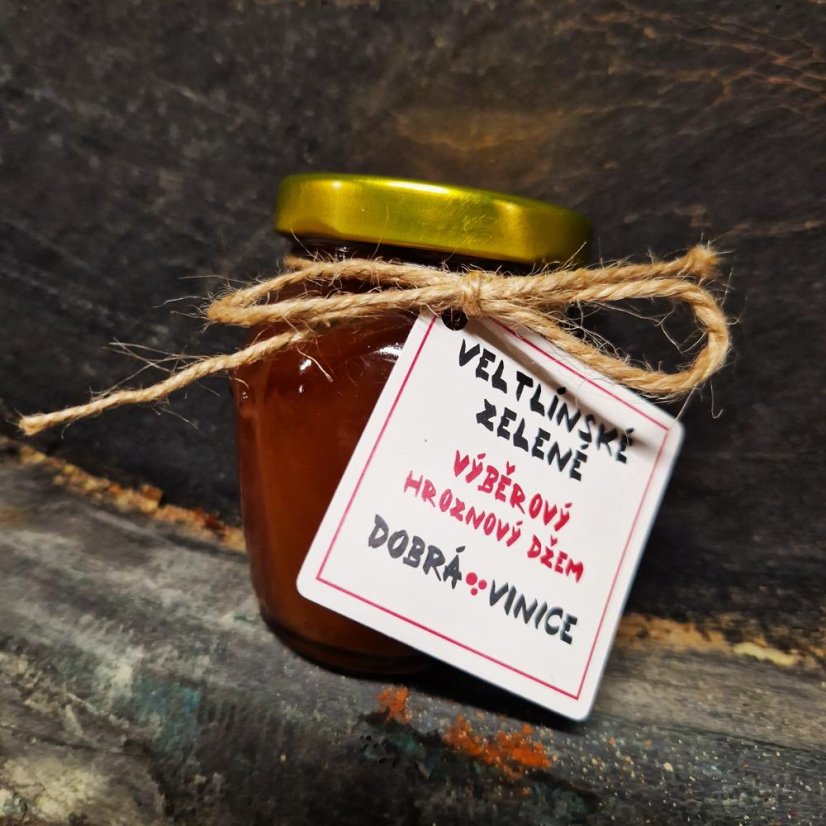 Hroznový džem Veltlínské Zelené