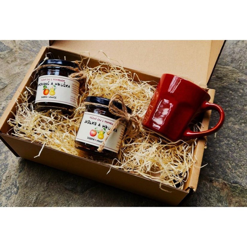 Pečené čaje - hrníček, krabička Pečené čaje - hrníček, krabička