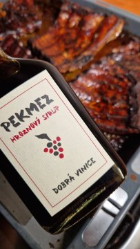 Pečená žebra s Pekmezem